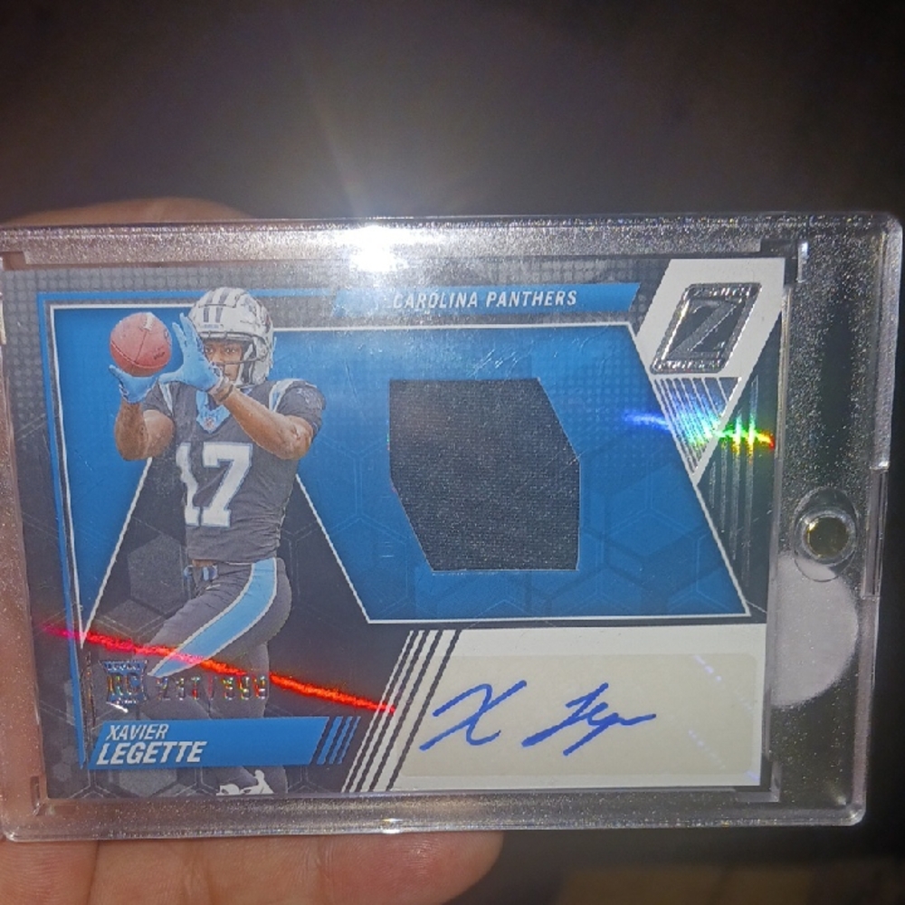 Xavier Legette RPA Numbered 237/399 2024 Panini Zenith Football